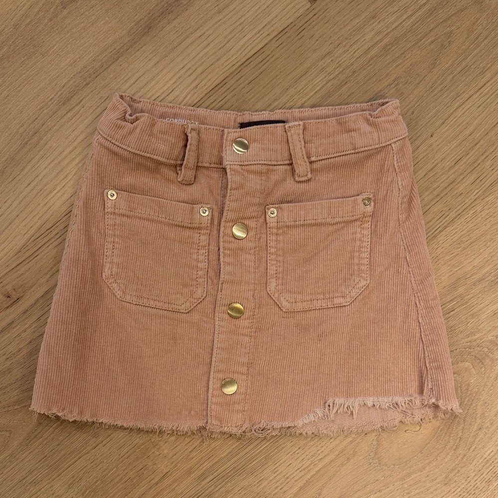 DL1961 Corduroy Mini Skirt